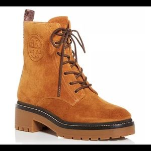 Tory Burch Miller Suede Bootie Color Ruhm 8 New